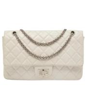 Chanel Vintage Pre-owned Laeder chanel-vskor White, Dam