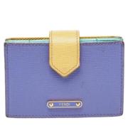 Fendi Vintage Pre-owned Laeder plnbcker Multicolor, Dam