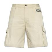 Dsquared2 Cargo shorts Beige, Herr