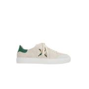 Axel Arigato Vintage Beige Låg-Top Sneakers med Bee Bird Broderi Beige...