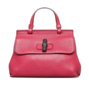 Gucci Vintage Pre-owned Laeder gucci-vskor Red, Dam