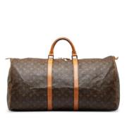 Louis Vuitton Vintage Pre-owned Canvas handvskor Brown, Dam