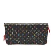 Louis Vuitton Vintage Pre-owned Belagd canvas plnbcker Black, Dam