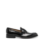 Salvatore Ferragamo Klassiska svarta kalvskinnsskor Black, Herr