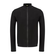 Blauer Herr Cardigan med dragkedja Black, Herr