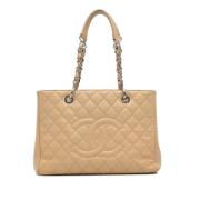 Chanel Vintage Pre-owned Laeder totevskor Brown, Dam