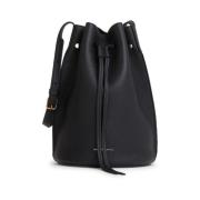 Mansur Gavriel Elegant Champagnehink Black, Dam