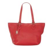 Fendi Vintage Pre-owned Laeder fendi-vskor Red, Dam