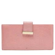 Gucci Vintage Pre-owned Laeder plnbcker Pink, Dam