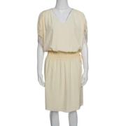 Chloé Pre-owned Pre-owned Silke klnningar Yellow, Dam