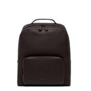 Gianni Chiarini Minimalistisk Läder Ryggsäck Brown, Unisex