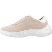 Geox Stiliga Damsneakers Beige, Dam