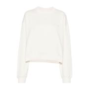 Axel Arigato Vit Sweatshirt för Kvinnor White, Dam