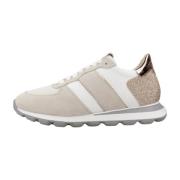 Geox Stiliga Dam Sneakers Beige, Dam