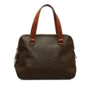 Celine Vintage Pre-owned Laeder handvskor Brown, Dam