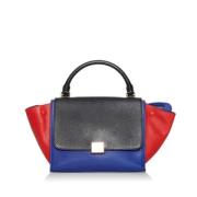 Celine Vintage Pre-owned Laeder handvskor Blue, Dam