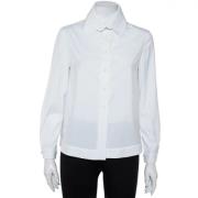 Armani Pre-owned Pre-owned Bomull toppar White, Dam