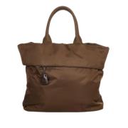 Prada Vintage Pre-owned Canvas prada-vskor Brown, Dam