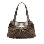 Louis Vuitton Vintage Pre-owned Canvas louis-vuitton-vskor Brown, Dam