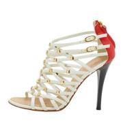 Giuseppe Zanotti Pre-owned Pre-owned Laeder sandaler White, Dam