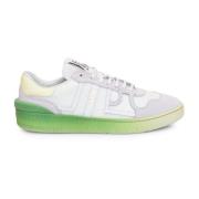 Lanvin Vita låga topp sneakers för män Multicolor, Herr