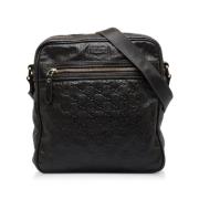 Gucci Vintage Pre-owned Laeder axelremsvskor Black, Dam