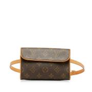 Louis Vuitton Vintage Pre-owned Laeder louis-vuitton-vskor Brown, Dam