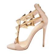 Giuseppe Zanotti Pre-owned Pre-owned Laeder sandaler Beige, Dam