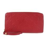 Louis Vuitton Vintage Pre-owned Läder plnbcker Red, Dam