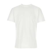 Alexander McQueen Vit bomull T-shirt White, Herr