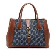 Gucci Vintage Pre-owned Laeder gucci-vskor Blue, Dam