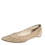 Christian Louboutin Pre-owned Pre-owned Mesh lgskor Beige, Dam