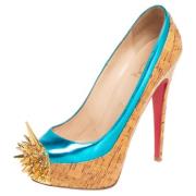 Christian Louboutin Pre-owned Pre-owned Laeder klackskor Beige, Dam