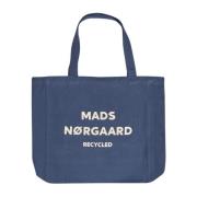 Mads Nørgaard Shopper Väska med Signaturtryck Multicolor, Dam