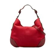 Gucci Vintage Pre-owned Laeder gucci-vskor Red, Dam