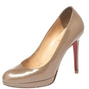 Christian Louboutin Pre-owned Pre-owned Laeder klackskor Green, Dam