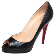 Christian Louboutin Pre-owned Pre-owned Laeder klackskor Black, Dam