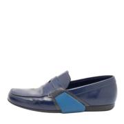 Prada Vintage Pre-owned Laeder lgskor Blue, Dam