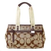 Coach Pre-owned Pre-owned Canvas totevskor Brown, Dam