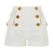 Balmain Vita denim shorts White, Dam