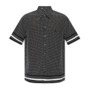 Dolce & Gabbana Skjorta med korta ärmar Black, Herr