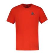 le coq sportif T-Shirts Red, Herr