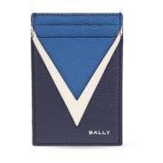 Bally Korthållare med logotyp Blue, Herr