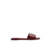 Salvatore Ferragamo Laurene slides Red, Dam