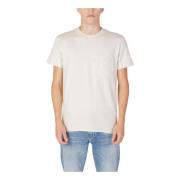 Calvin Klein Jeans Beige Kortärmad T-shirt Beige, Herr