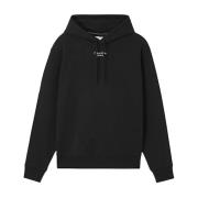 Calvin Klein Jeans Svart herrhoodie Black, Herr