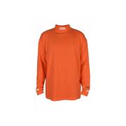 Heron Preston Orange Bomull T-shirt med Märkeslapp Orange, Herr