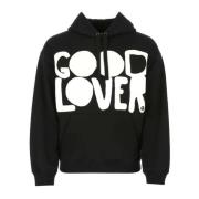 Valentino Svart Good Lover Sweatshirt Black, Herr