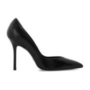 Stuart Weitzman Eva läder stiletto pumps Black, Dam