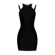 Versace Jeans Couture Bodycon klänning Black, Dam